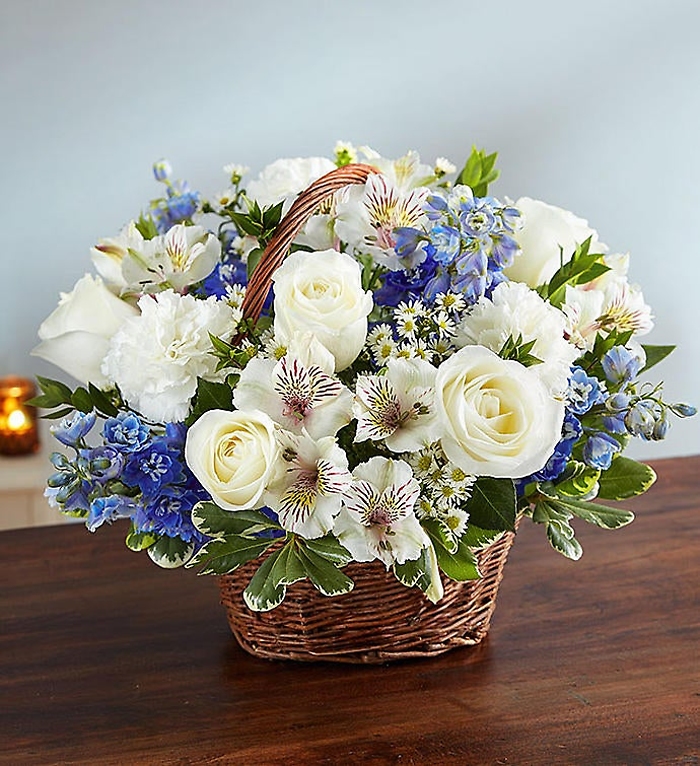 Peace, Prayers &amp; Blessings&trade; Blue &amp; White