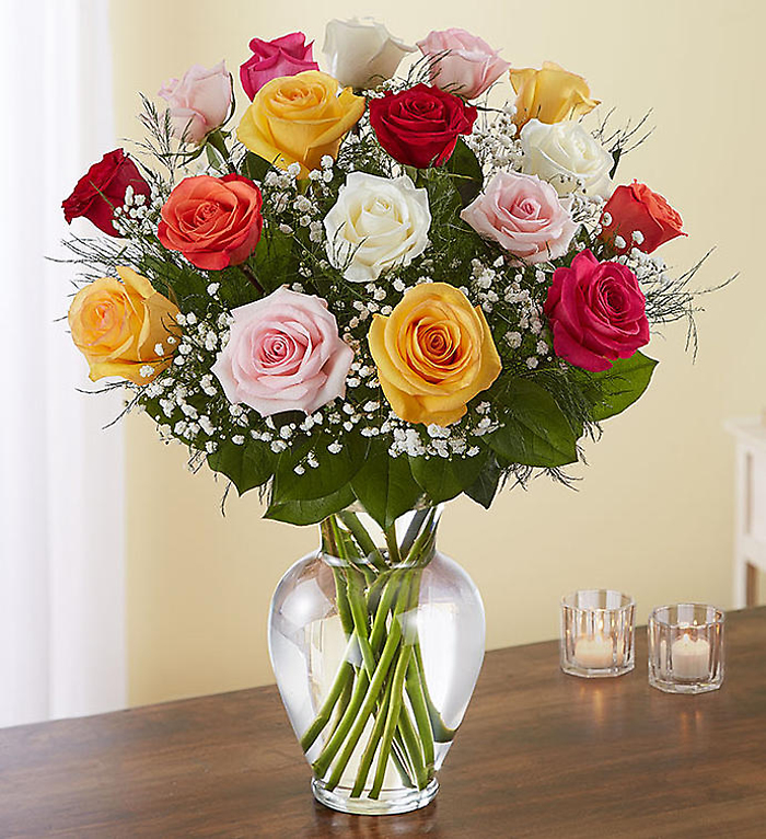 Premium Long Stem Assorted Roses
