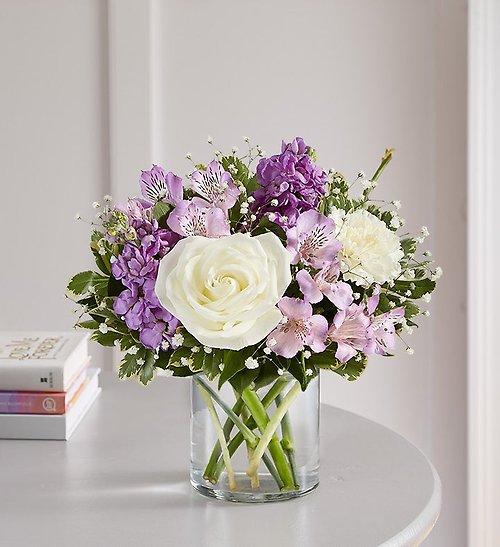 Loving Sentiments&trade; Lavender &amp; White