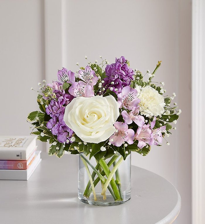 Loving Sentiments&trade; Lavender &amp; White